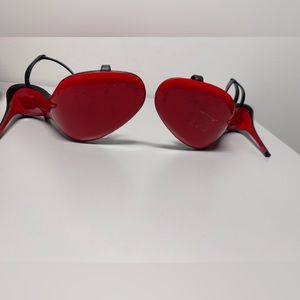 Christian Louboutin Rosalie Leather Red Sole Stiletto Sandal “Authentic”